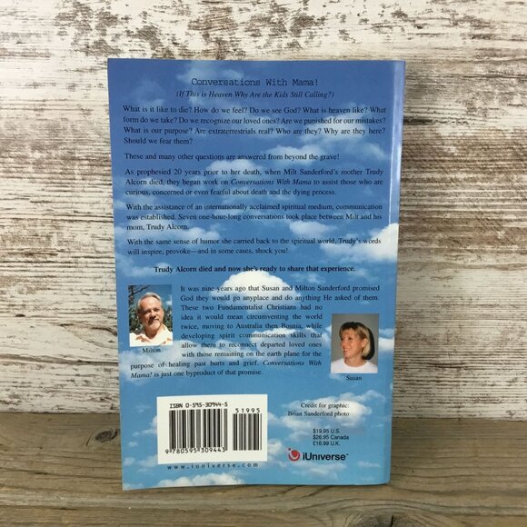Conversations With Mama By Milton & Susan Sanderford Paperback Signed 2004 - Picture 2 of 8